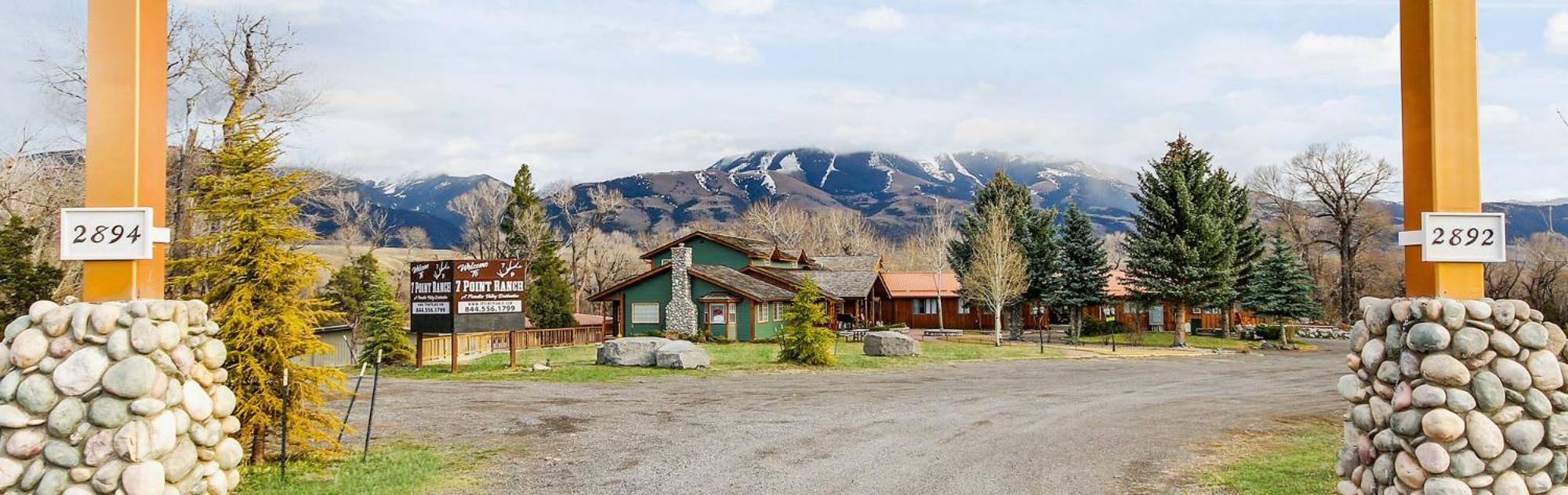 7 Point Ranch Hotel Emigrant Eksteriør billede